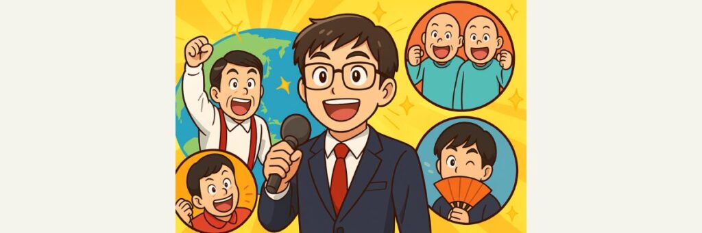 出演芸人とネタの紹介