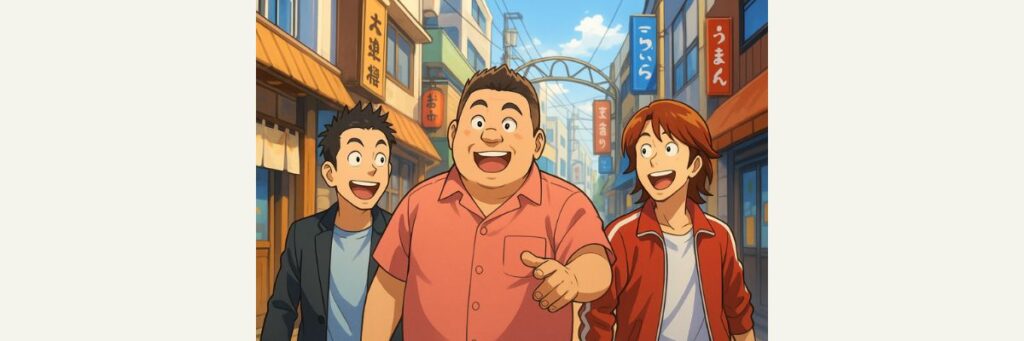 サンドウィッチマンと狩野英孝が三軒茶屋を散策