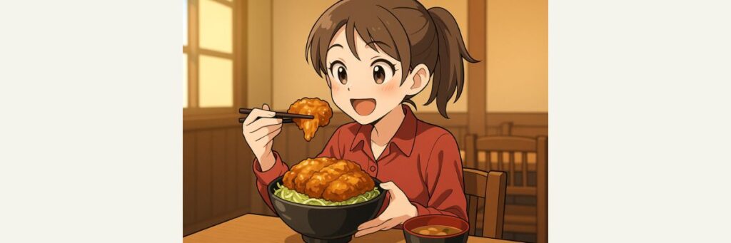 放送で紹介された“なかじま”のカツ丼とは?