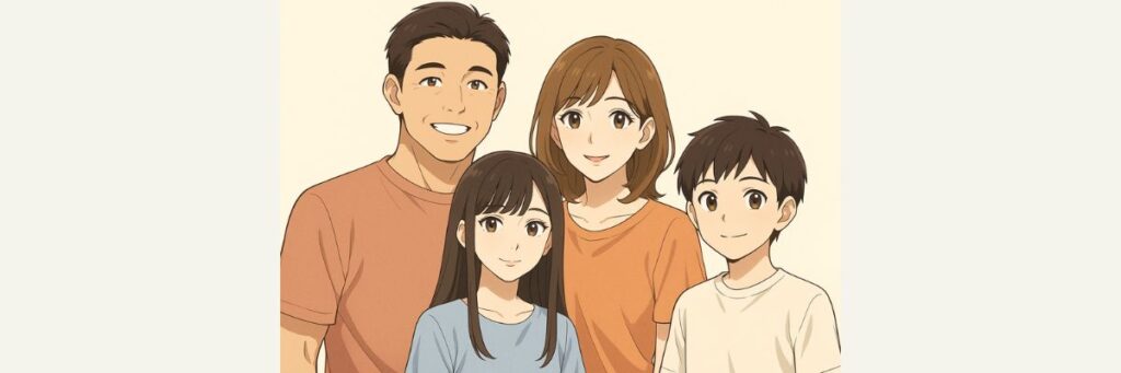 家族構成と幼少期の背景