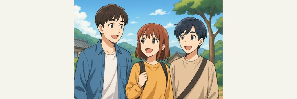 3人はどうやって出会ったのか?