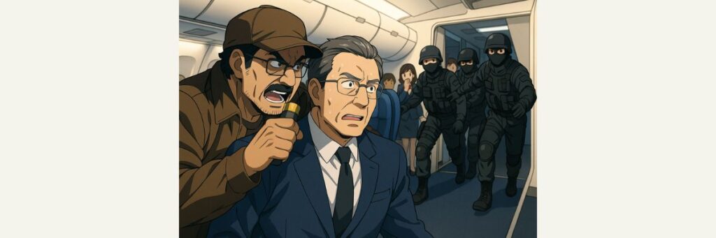 ANA857便ハイジャック事件の核心
