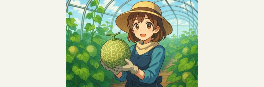 深作農園のメロンとスイーツ