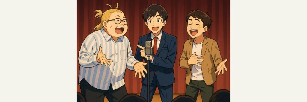 ウド鈴木のゲスト出演と即興コント