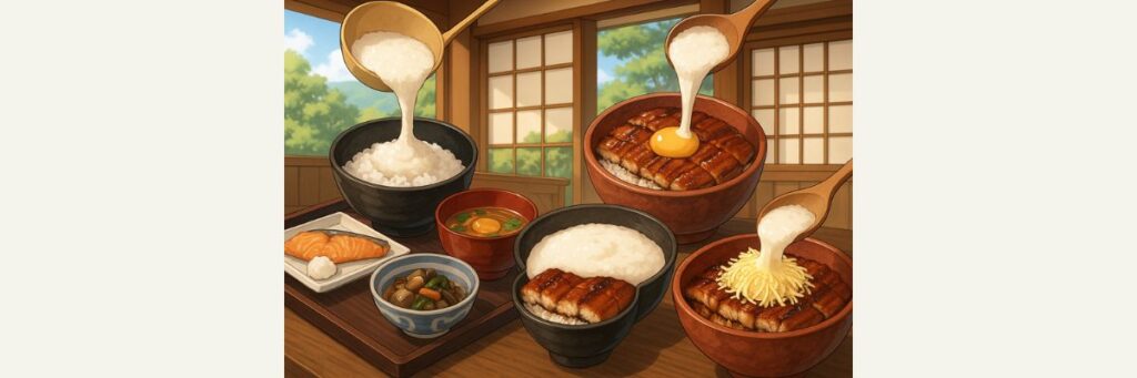番組で注目されたとろろ料理一覧