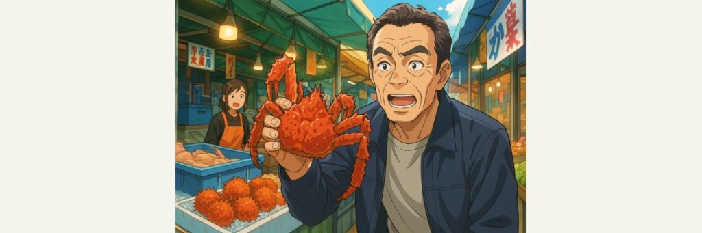 函館朝市で味わう旬の海産グルメ