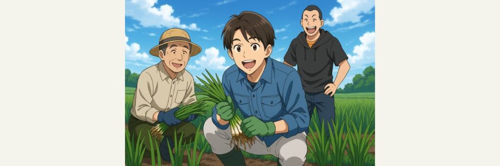 放送600回記念!埼玉産ニラのこだわり収穫体験