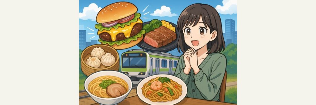 選ばれた5駅・エリア別の注目グルメ店