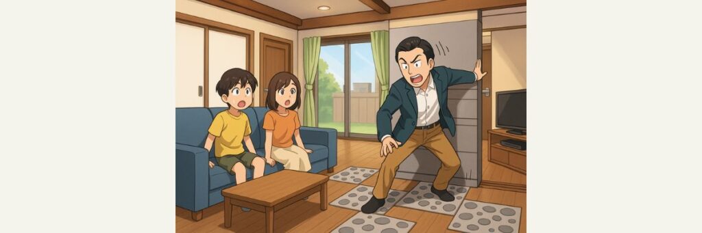 ①リビングが1日に何度も変わる謎の住宅