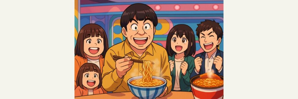注目のインスタントラーメントーク