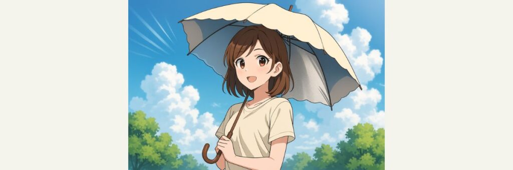 機能性重視!便利系日傘の選び方