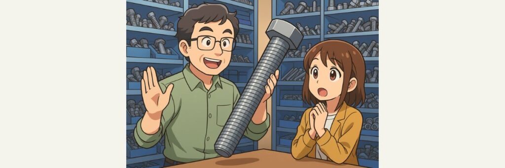 驚異の在庫量!ネジ専門店「ネジの永井」の実態