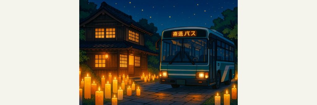 路線バスで巡る軽井沢の旅ルート