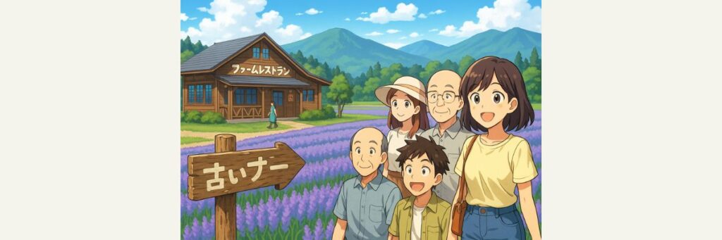 アクセスと回り方：放送ルートを旅程化