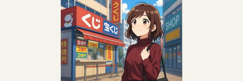 関連知識:宝くじ売り場と“当たりやすさ”をめぐる一般論