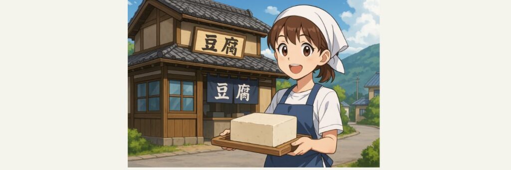 “大豆ではない豆腐”の正体（青ばと＝枝豆の豆腐）