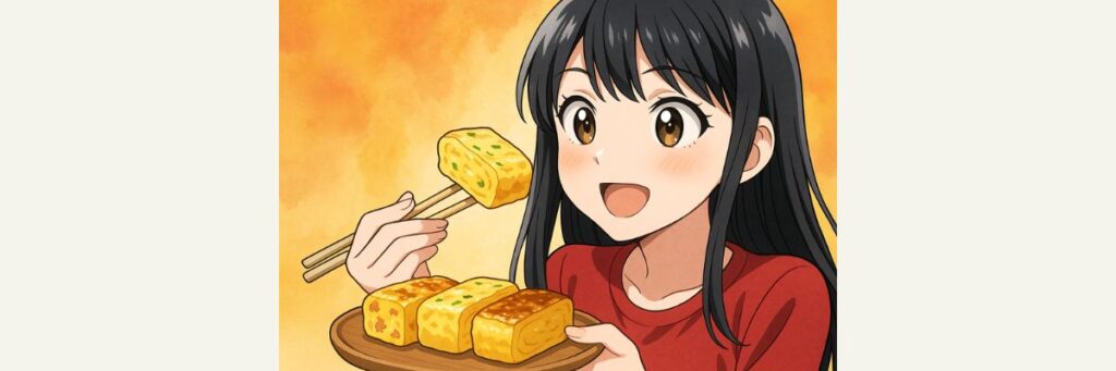 登場“だし巻き玉子”3種の特徴