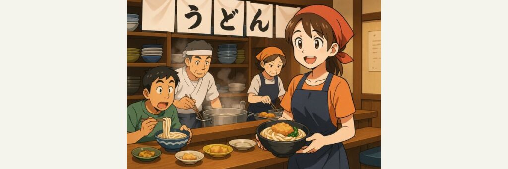 メニューと価格(肉汁/カレー/天ぷら・持ち帰り玉)