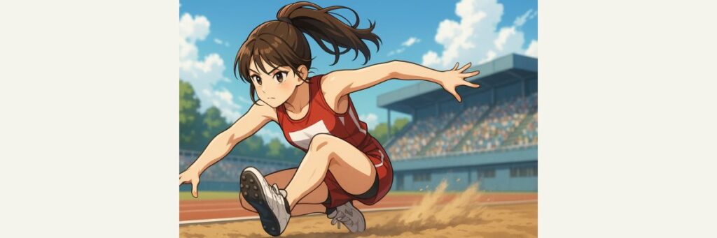 中学時代の陸上経歴と出場実績