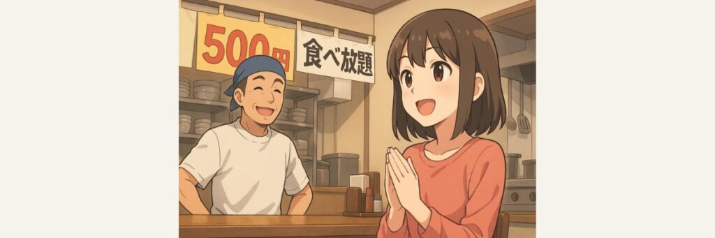 放送&基本情報:カツカレー食べ放題500円の正体