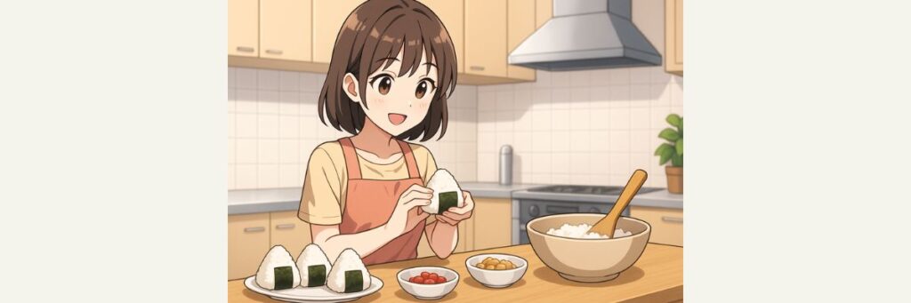 おにぎりで太らないための基本原理(エネルギーバランス)