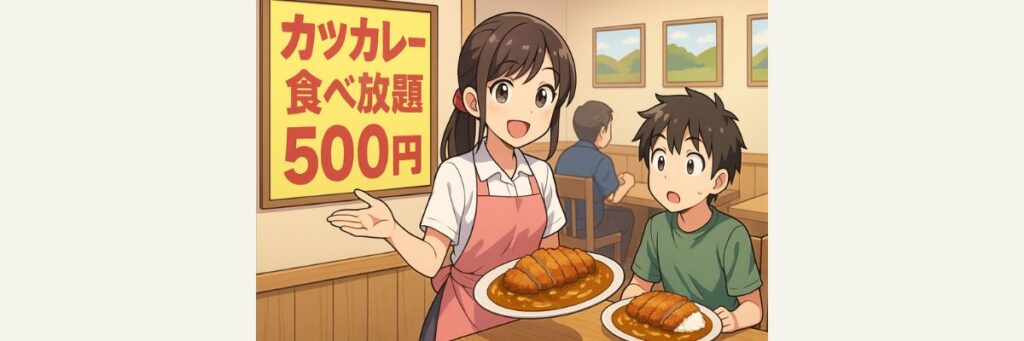 比較検証:他回の“ワンコイン級カレー”事例との違い
