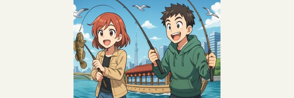 放送・配信の基本（かのサンド×屋形船×ハゼ釣りの回）