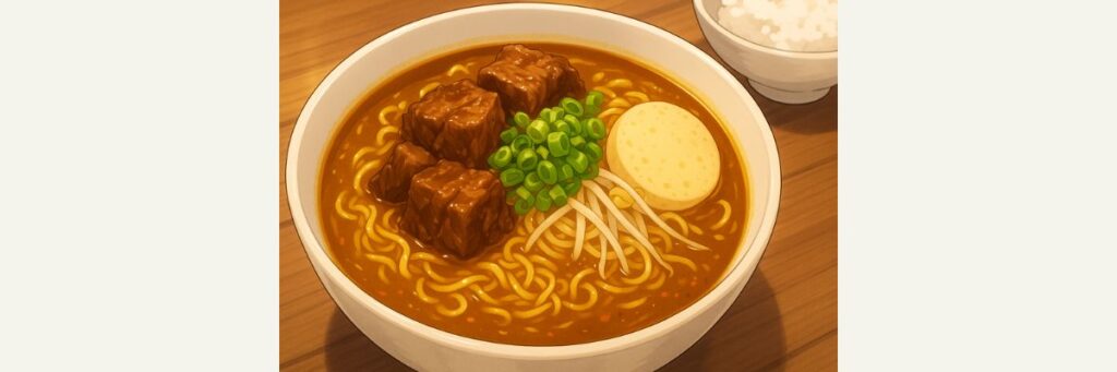 オモウマい店埼玉の牛すじカレー麺の正体と放送回情報