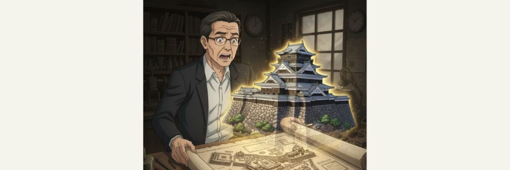 発見の衝撃！「幻の絵図」の正体は徳川家康・駿府城の史料