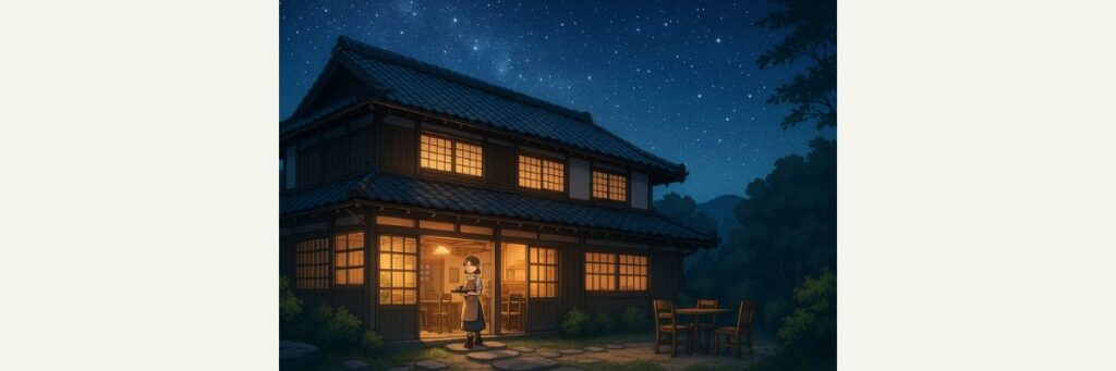 『人生の楽園』岡山・美星町「古民家Cafeほしおと」の基本情報