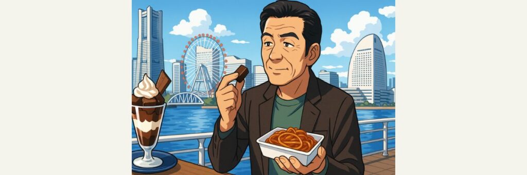 発祥グルメルート(生チョコ&ナポリタンを押さえる)