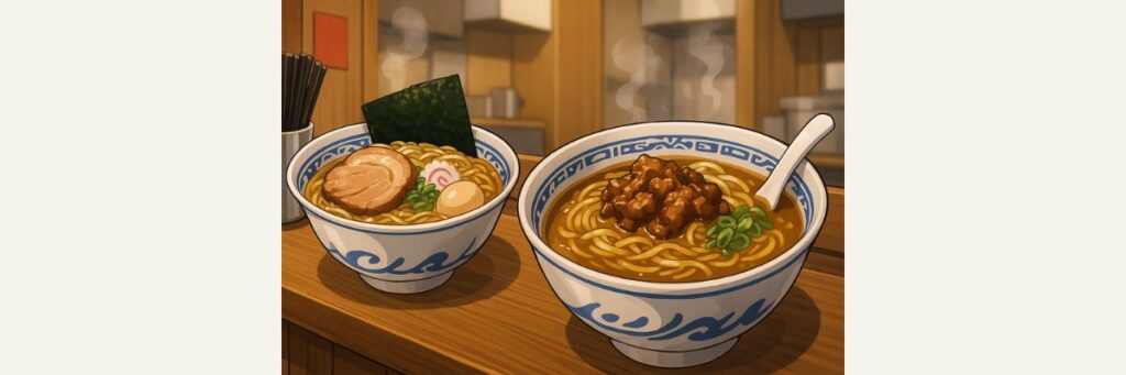 83歳店主が作る牛すじカレー麺と人気ラーメンの魅力