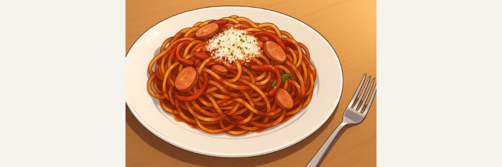 「逆アルデンテ」の意味とナポリタンの特徴