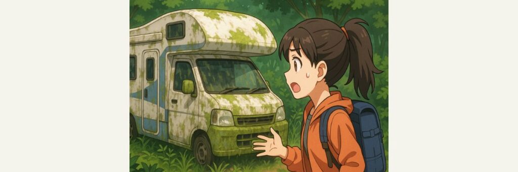 伊豆半島のポツンと一軒家とキャンピングカー家族の暮らし