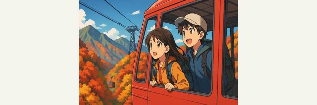 アクセス&乗り物ガイド(ロープウェイ・リフト・電気バス)