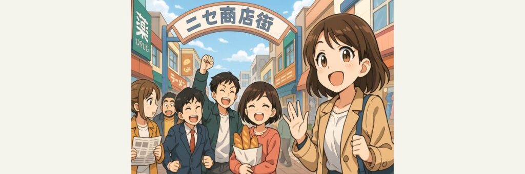 ロケ地手掛かりと回遊のヒント