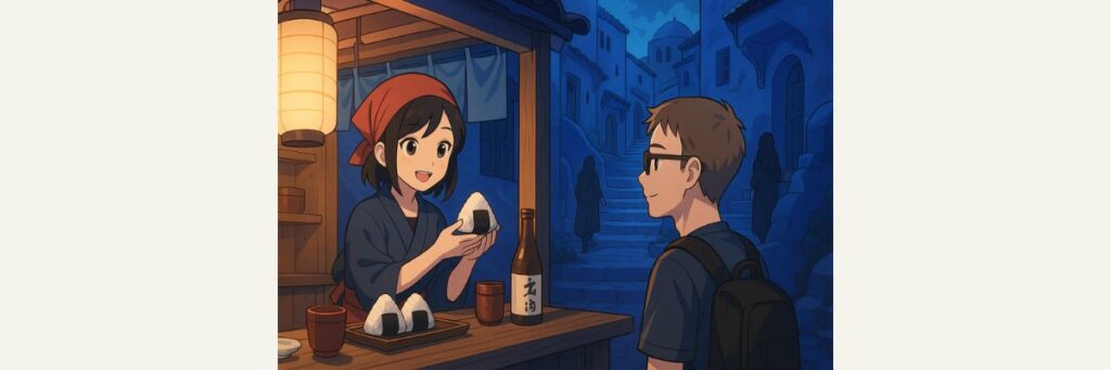 北アフリカ・モロッコ“青い街”の日本食堂