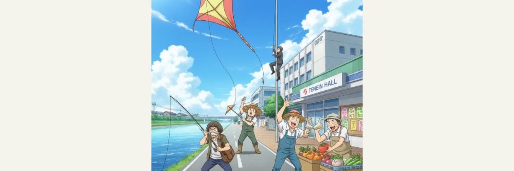 爆笑ネタが生まれた利根町の具体的なロケ地・スポット