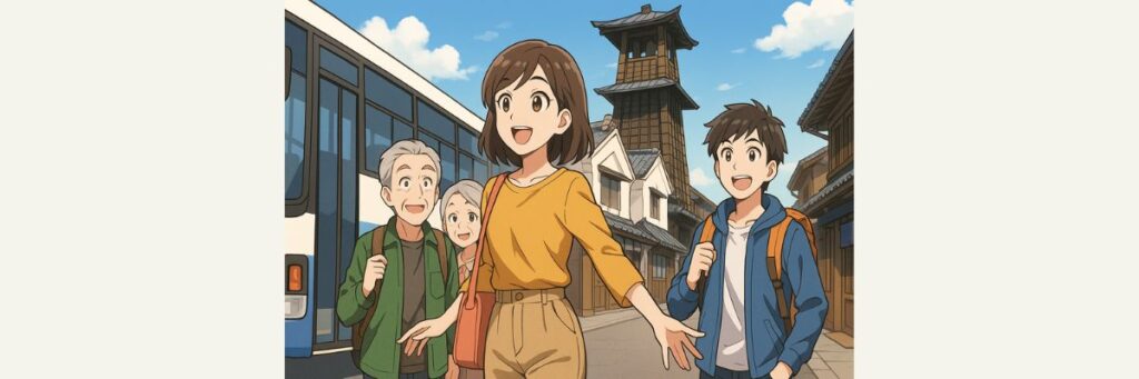 ロケ地へのアクセスと交通ガイド(電車・バス・車)