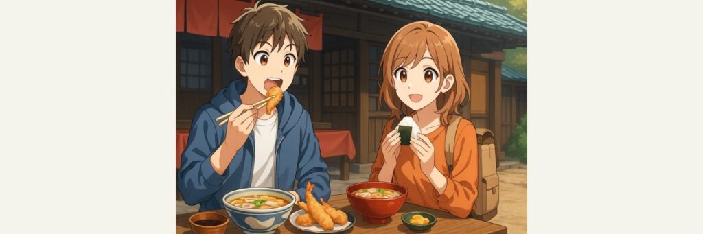 番組で登場する（と公式情報で示される）高野山グルメと老舗の味