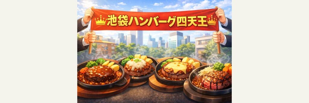 かまいまち「池袋×ハンバーグ四天王」放送の要点整理