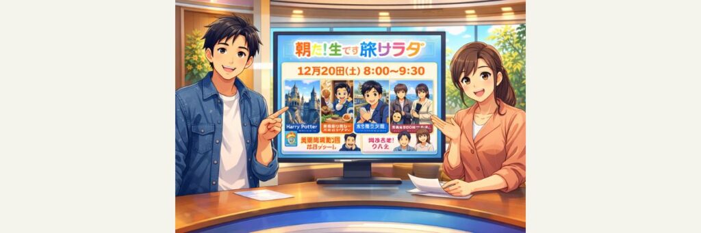 放送回の基本情報（放送日・番組内容）