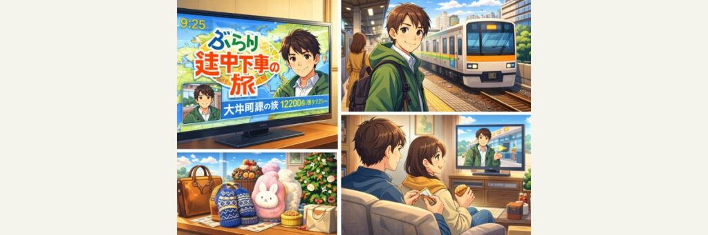 まず確認：今回の「大井町線回」放送情報（12/20） 
