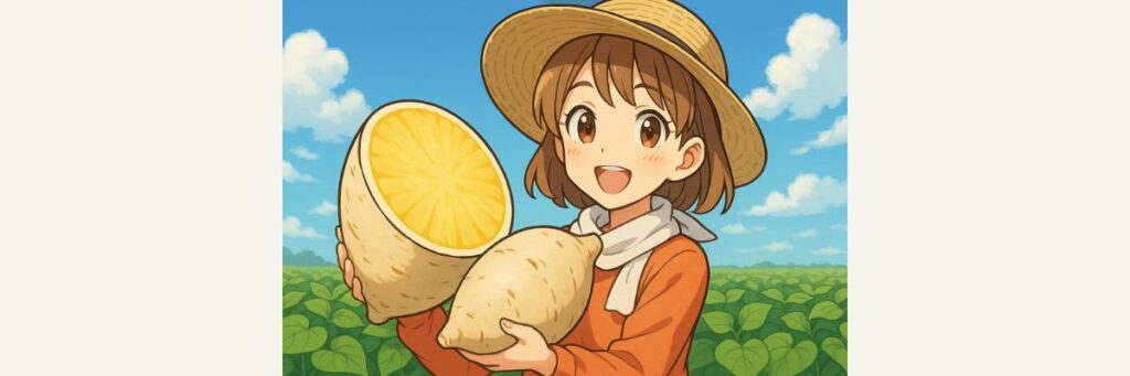 白いさつまいも新品種「きみまろこ」とは?