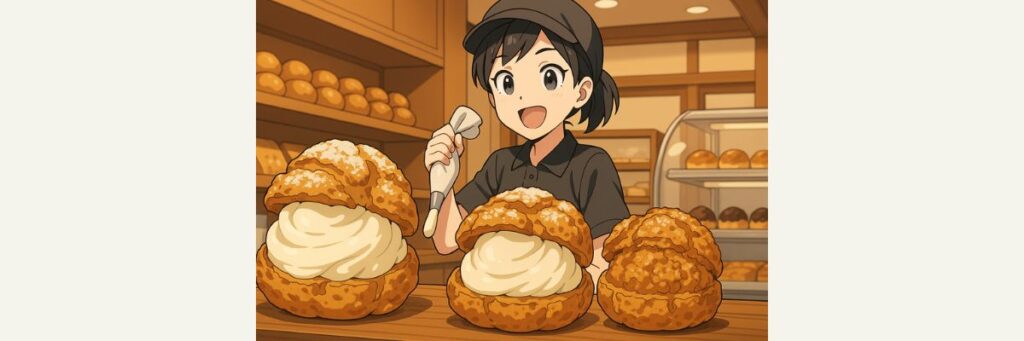 番組で話題のシュークリーム専門店・人気店をチェック