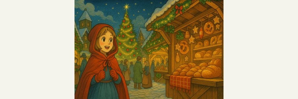 紹介要素① 絵本の中のようなクリスマスマーケット