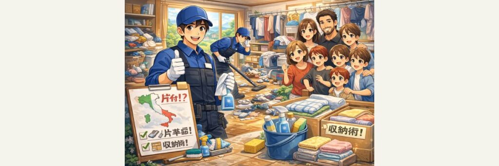 ダスキンはイタリアで何をした?掃除内容の要点整理