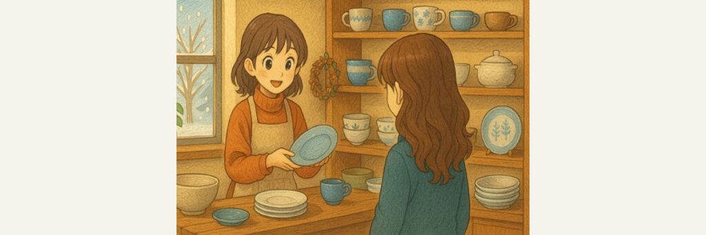 紹介要素② 冬支度のうつわ展(Onland Store)