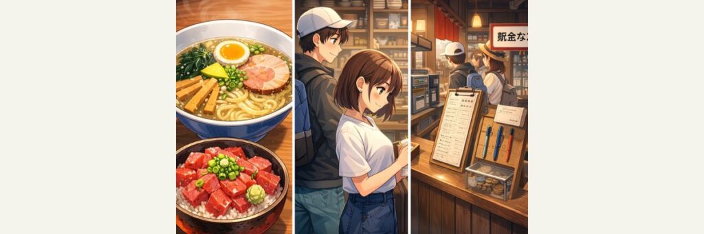 メニューは塩ラーメンが主役！価格・定番セット