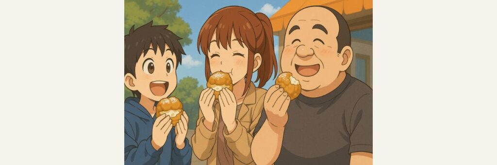 番組の軸③ シュークリーム|“食後の甘い締め”に最適